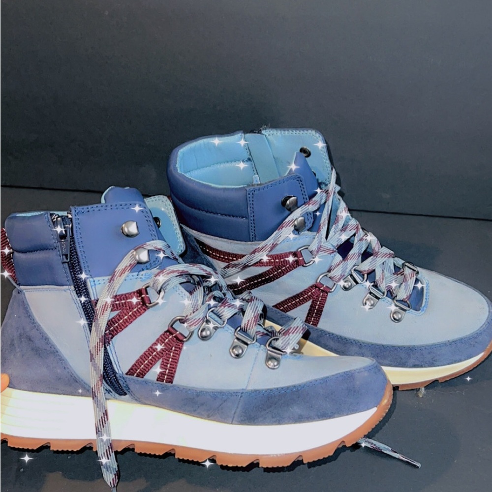 Alex Marie Stylish blue Women's laced up Boots